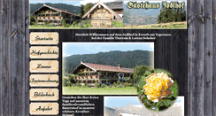Desktop Screenshot of jodlhof-kreuth.de